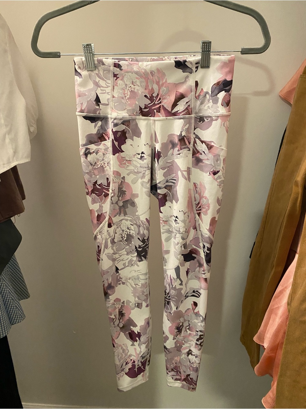 Athleta Floral High-Waist Leggings NWOT